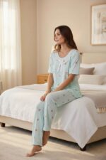 Sweet Orchard Three-Piece Pajama Set for Women - Image 7