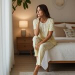 Sweet Orchard Three-Piece Pajama Set for Women