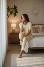 Sweet Orchard Three-Piece Pajama Set for Women