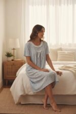 Serene Bloom Women’s Nightdress - Image 3