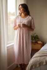 Serene Bloom Women’s Nightdress - Image 5