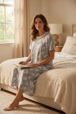 Serene Bloom Night Dress - Image 2