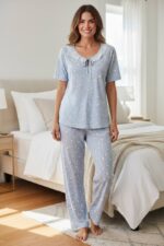 Luna Blossom 3-Piece Nightwear Set - Image 2
