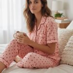 Women’s Printed Pajama Set – Premium Comfort Collection