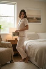 ⁦Luna Bloom Pajama Set⁩ - الصورة ⁦2⁩