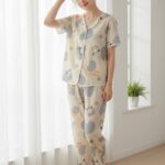 Teddy Dream 3-Piece Women’s Pajama Set – Soft Sleepwear