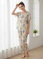 Teddy Dream 3-Piece Women’s Pajama Set – Soft Sleepwear