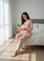 SMILEY FACE TWO-PIECE WOMEN’S LOUNGE SET - Image 3