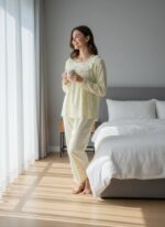 SMILEY FACE TWO-PIECE WOMEN’S LOUNGE SET - Image 2