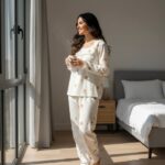 Soft Motif Two-Piece Pajama Set