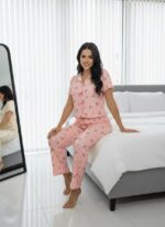 Blossom Breeze Bow Pajama Set - Image 5