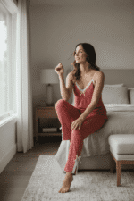 ⁦Ruby Lace Pajama Set⁩ - الصورة ⁦3⁩