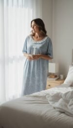 Floral Lace Night Dress – Soft Comfort Collection - Image 3