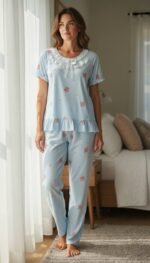 Sweet Dreams 3 Pieces Pajama Set - Image 2