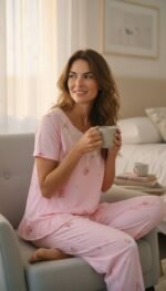 Sweet Dreams 3 Pieces Pajama Set - Image 4