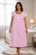 Sweet Hearts Lace Nightdress