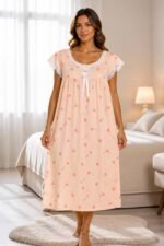 Sweet Hearts Lace Nightdress - Image 3