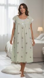 Sweet Bunny Lace Nightdress - Image 2