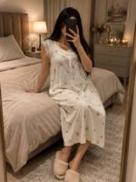 Bunny Dot Lace Nightdress - Image 3