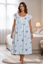 Teddy Heart Lace Nightdress - Image 2